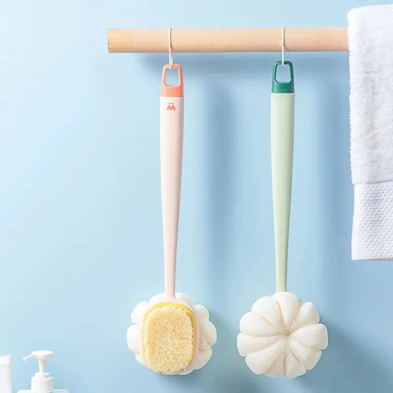 Loofah Rugreiniger met Lange Steel
