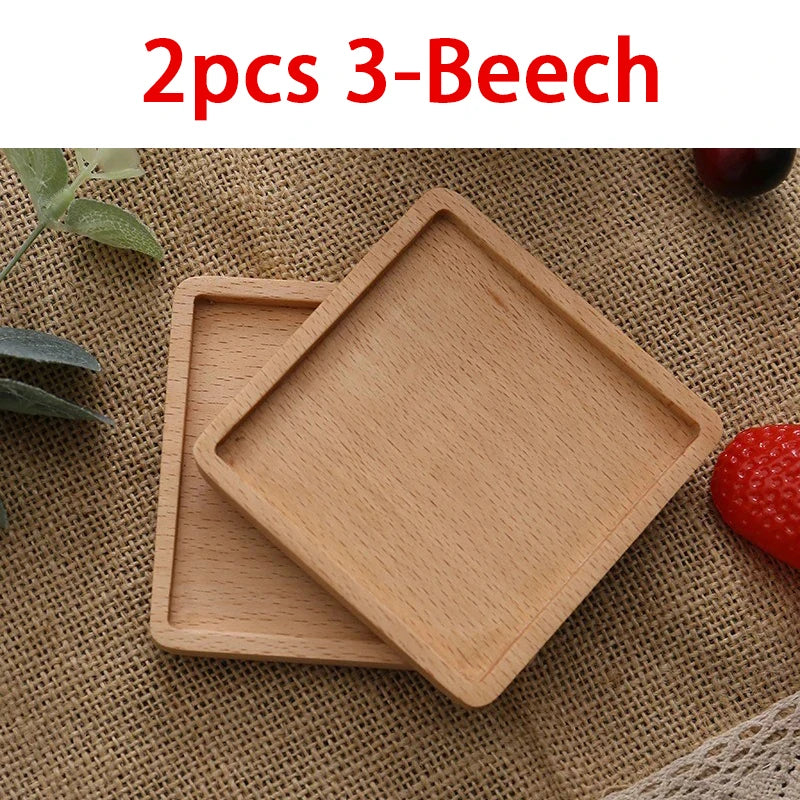 Bamboo Soap Tray , Wooden Coaster – Eco-Friendly Soap Holder | Natural Bathroom Accessory