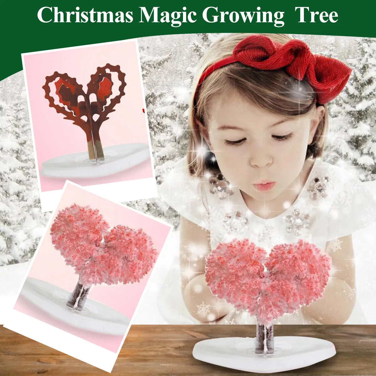 Mini Christmas Tree Magic Growing Kit