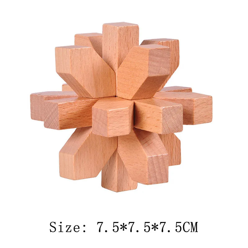 Wooden Brain Puzzle – Smart Fun for All Ages