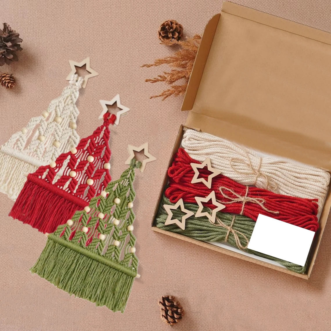 DIY Woven Christmas Tree Kit – Perfect Handmade Holiday Gift