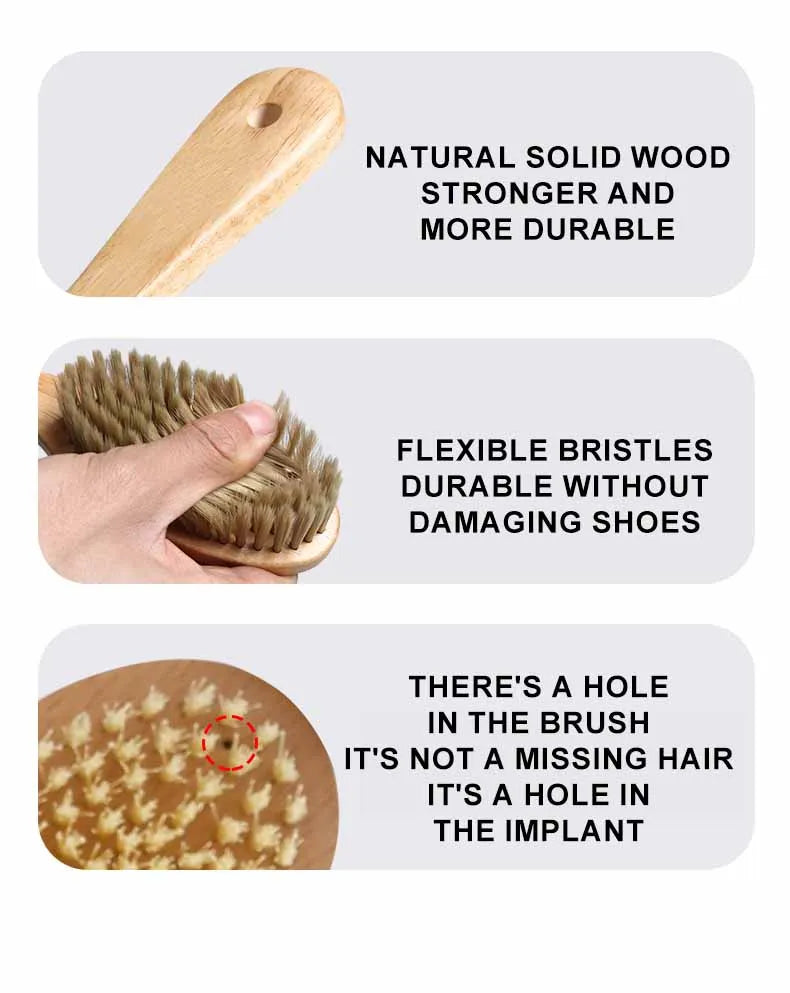 Eco Shoe & Laundry Cleaning Brush
