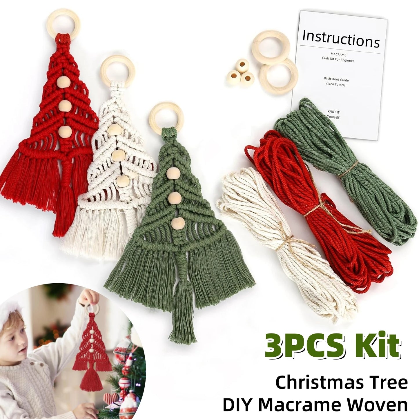 DIY Woven Christmas Tree Kit – Perfect Handmade Holiday Gift