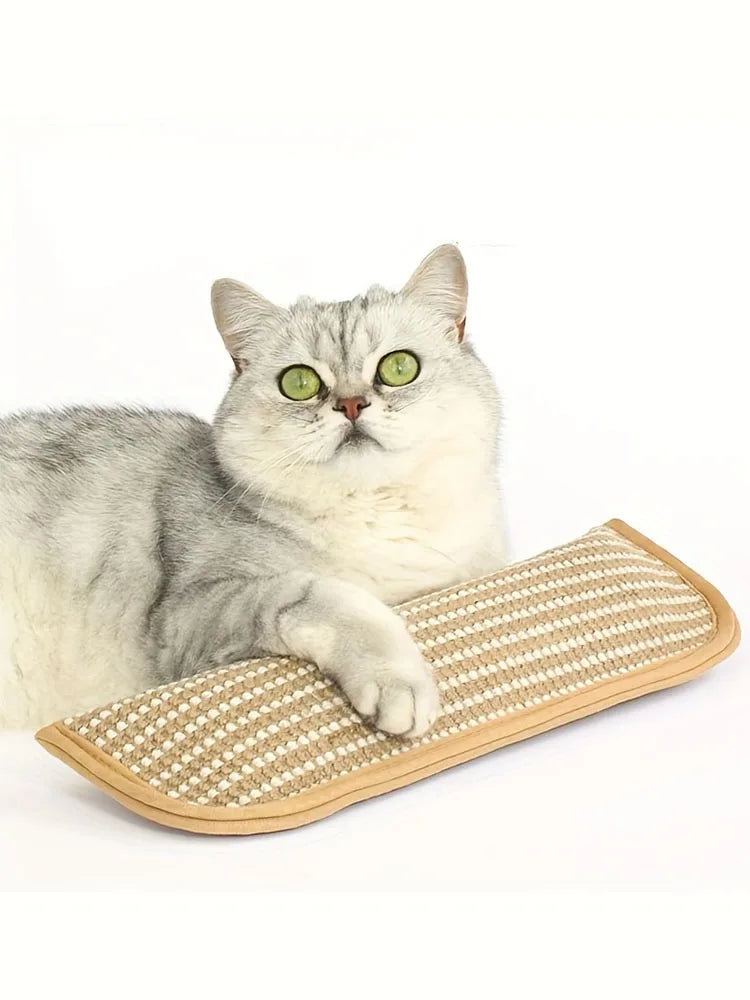 Natural Jute Cat Scratching Pad  Teething Toy