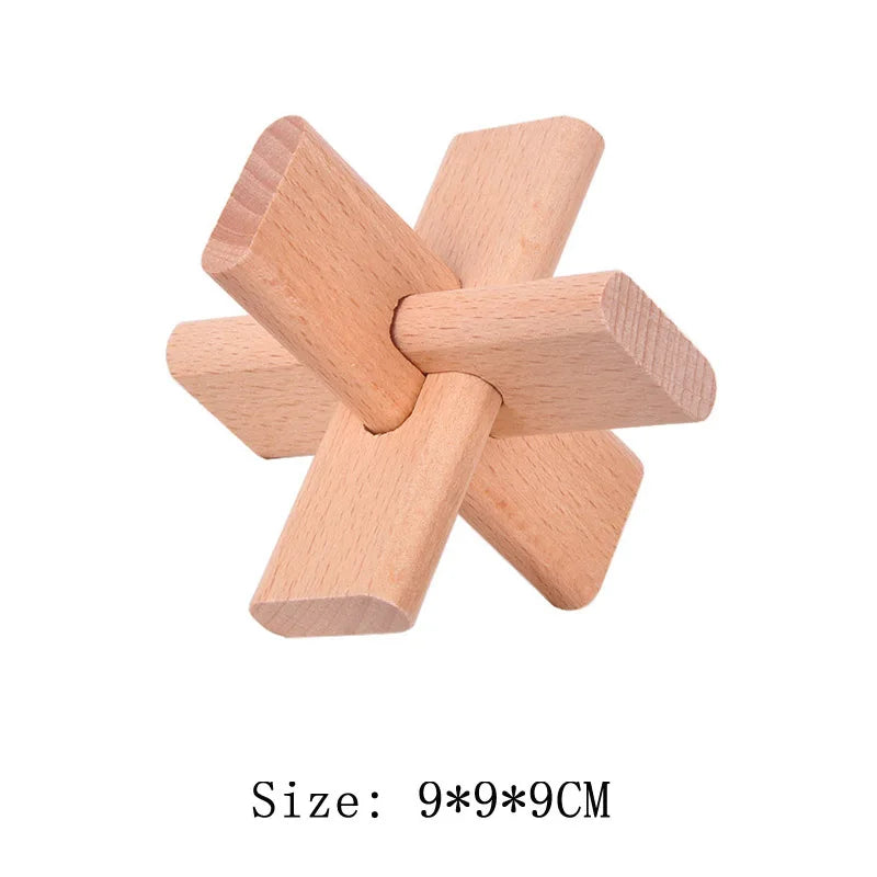 Wooden Brain Puzzle – Smart Fun for All Ages