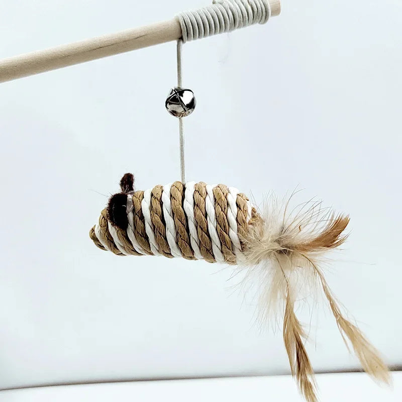 Teaser Feather Wand Toy