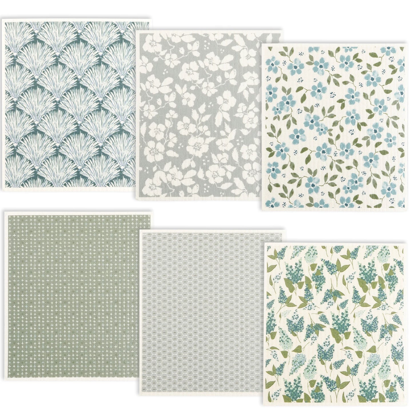 Swedish Reusable Kitchen Towels 6pc