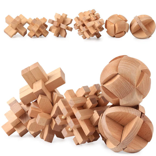 Wooden Brain Puzzle – Smart Fun for All Ages