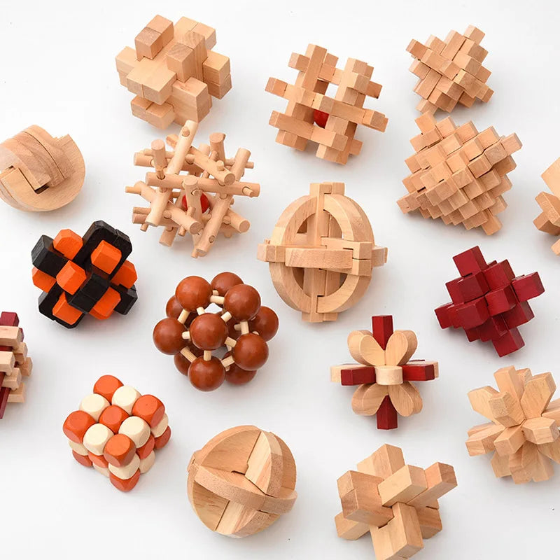 Wooden Brain Puzzle – Smart Fun for All Ages