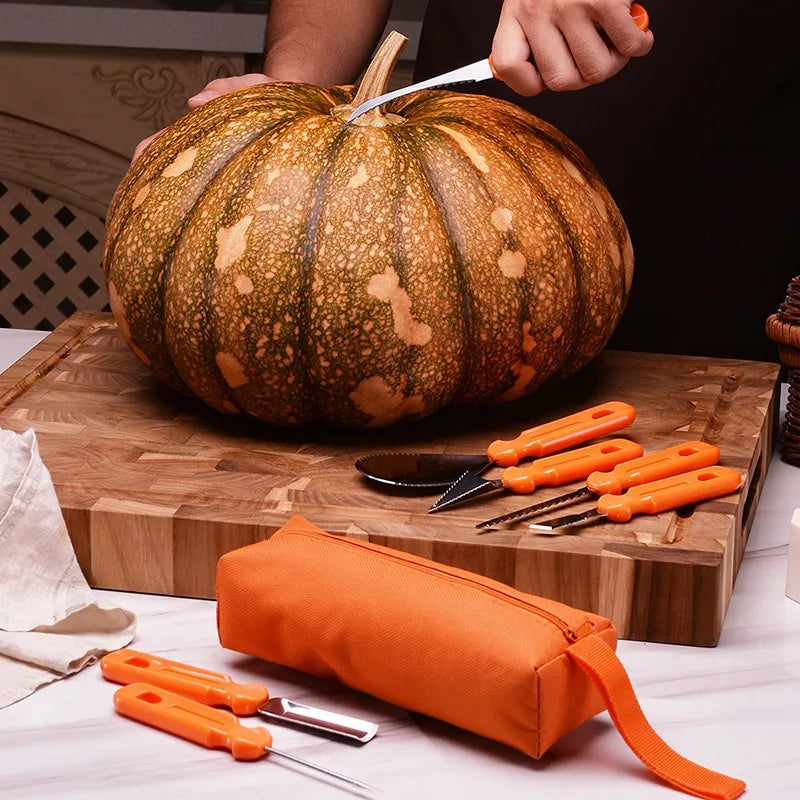Halloween Pumpkin Carving Tool Set – 7pcs