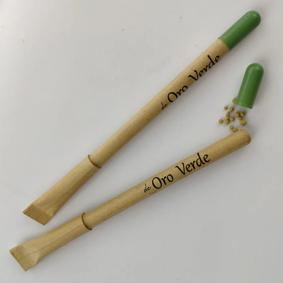 Plantable Seed Ballpoint Pens –  Eco-Friendly & Fun