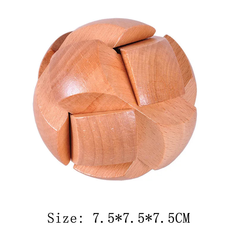 Wooden Brain Puzzle – Smart Fun for All Ages
