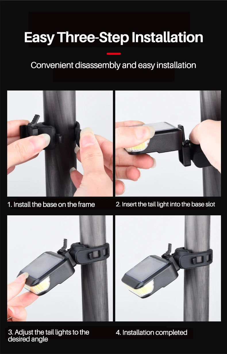 Waterproof Bicycle Taillight