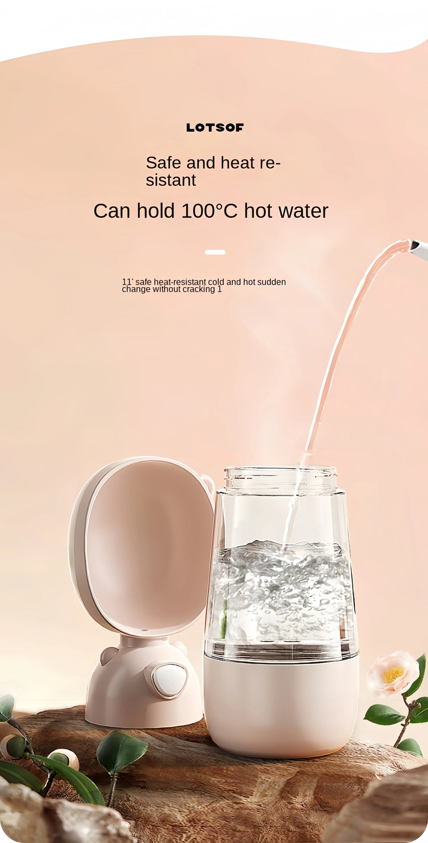 Portable Pet Water & Food Bottle – Hydration on the Go