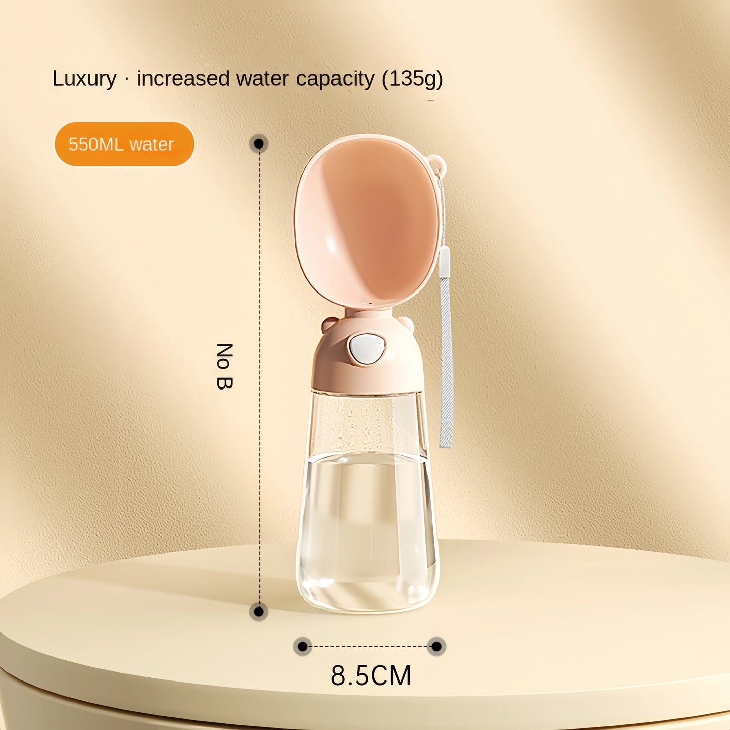 Portable Pet Water & Food Bottle – Hydration on the Go