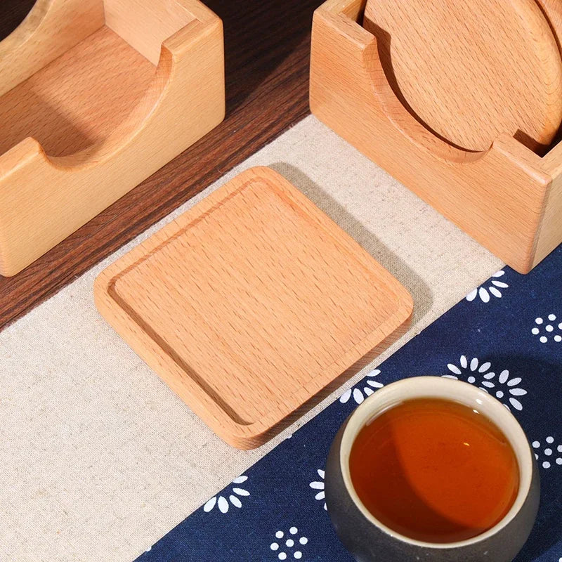 Bamboo Soap Tray , Wooden Coaster – Eco-Friendly Soap Holder | Natural Bathroom Accessory