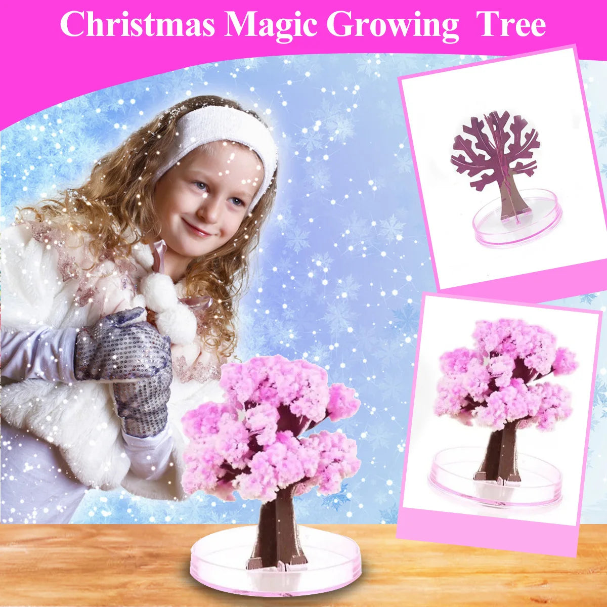 Mini Christmas Tree Magic Growing Kit