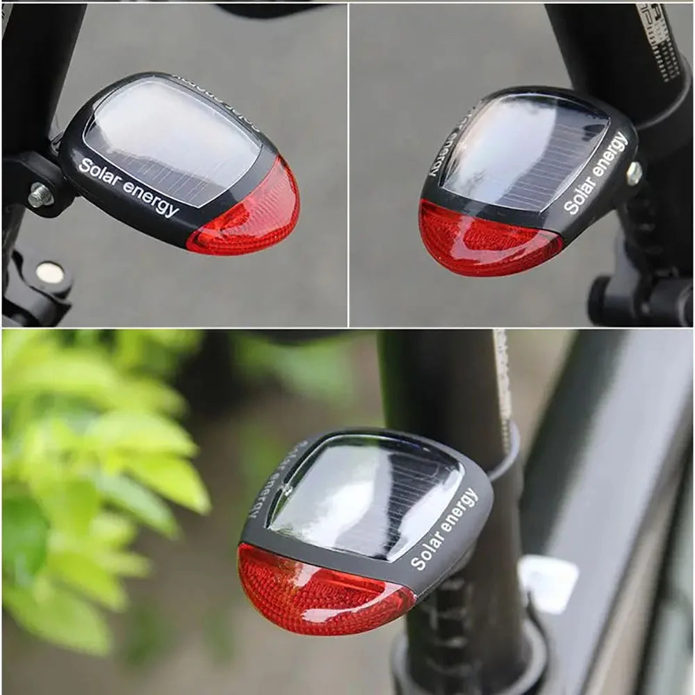 Solar Bicycle Night Riding Safety Lamp