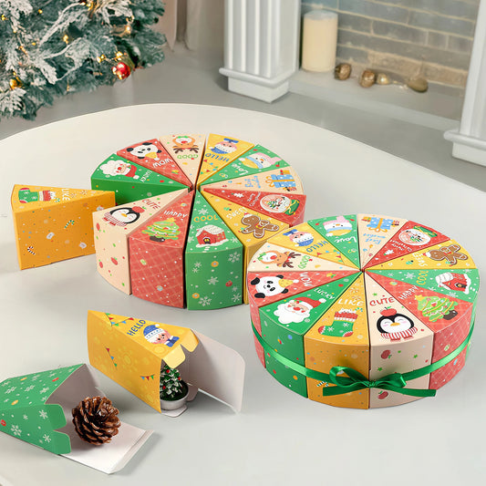 12PCS Christmas Tree Gift Boxes
