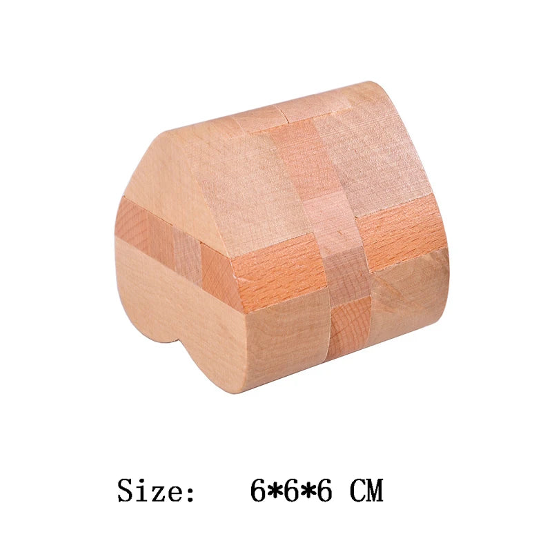 Wooden Brain Puzzle – Smart Fun for All Ages