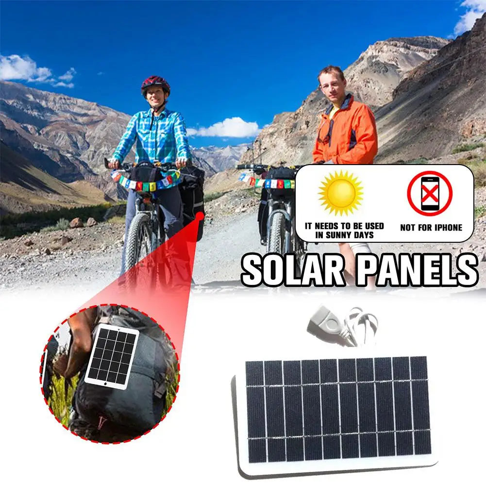 Solar Panel USB Charger – Portable & Eco-Friendly Power Source