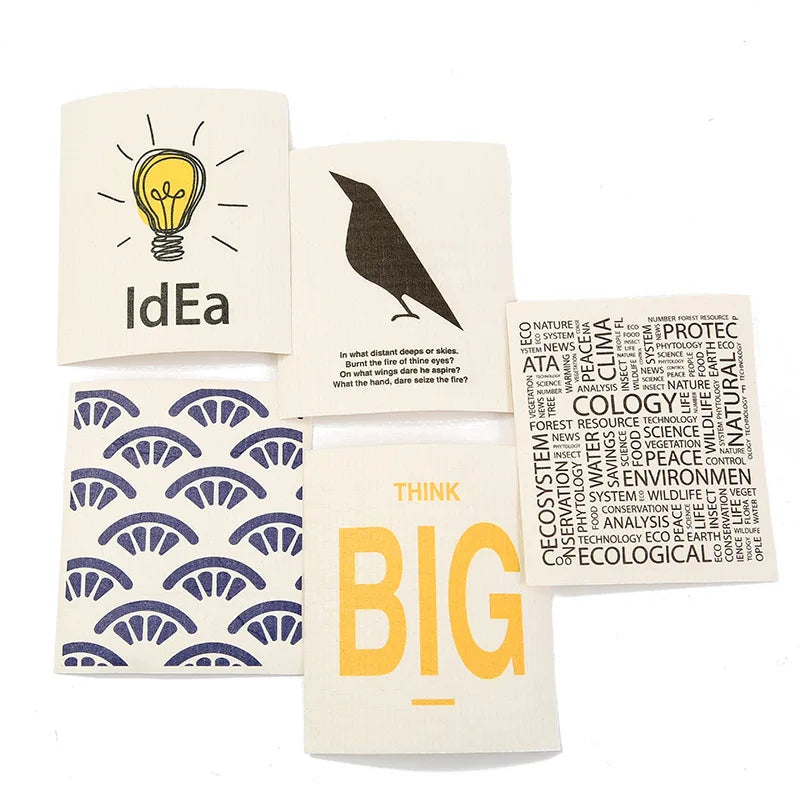 Germany Cotton Pulp Cellulose Sponge Kitchen Cloth