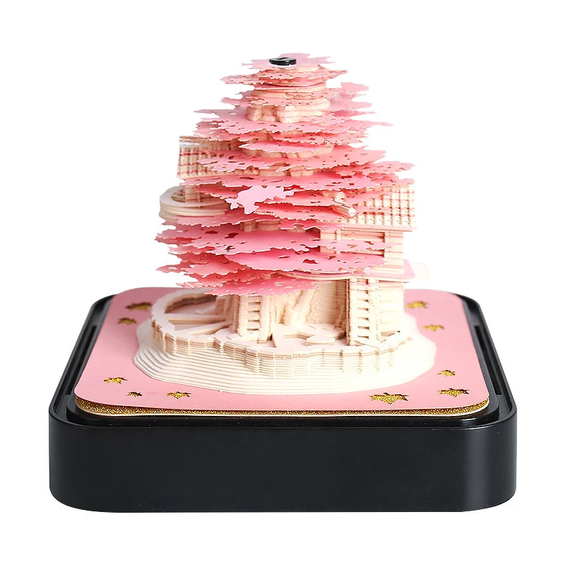 3D Architecture Paper Art Calendar – Luxury Gift Desk Decoration