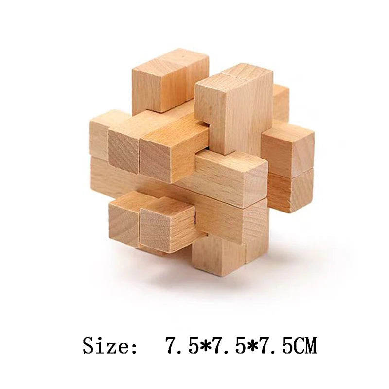 Wooden Brain Puzzle – Smart Fun for All Ages