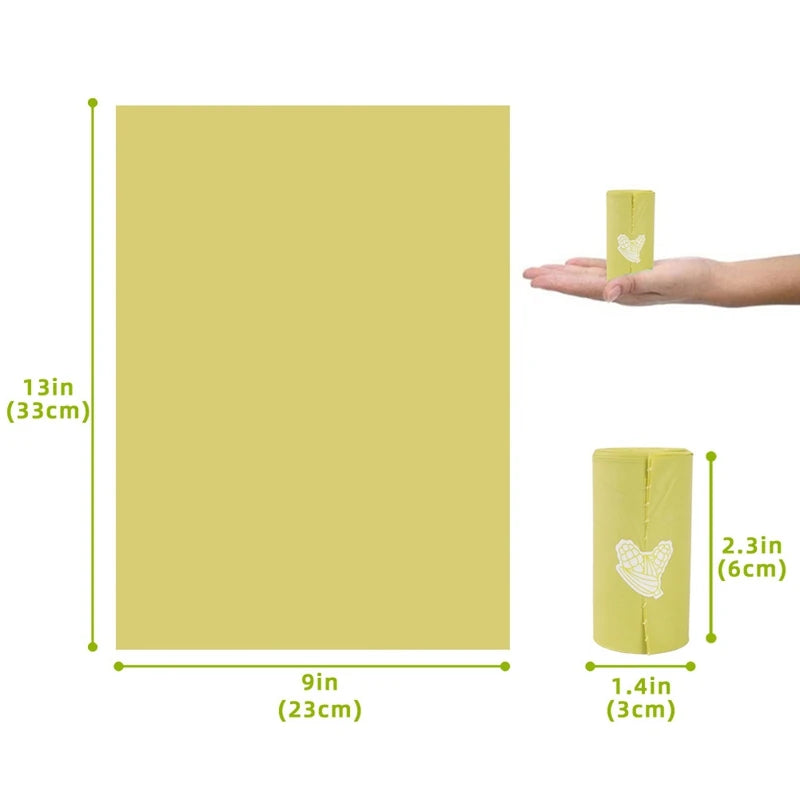 Biodegradable Corn Starch Dog Poop Bags