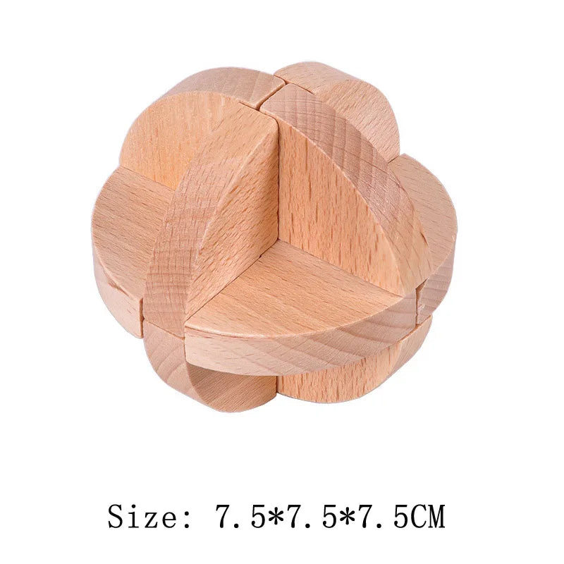 Wooden Brain Puzzle – Smart Fun for All Ages