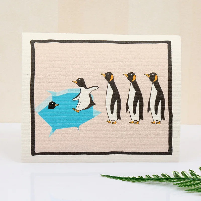 Germany Cotton Pulp Cellulose Sponge Kitchen Cloth