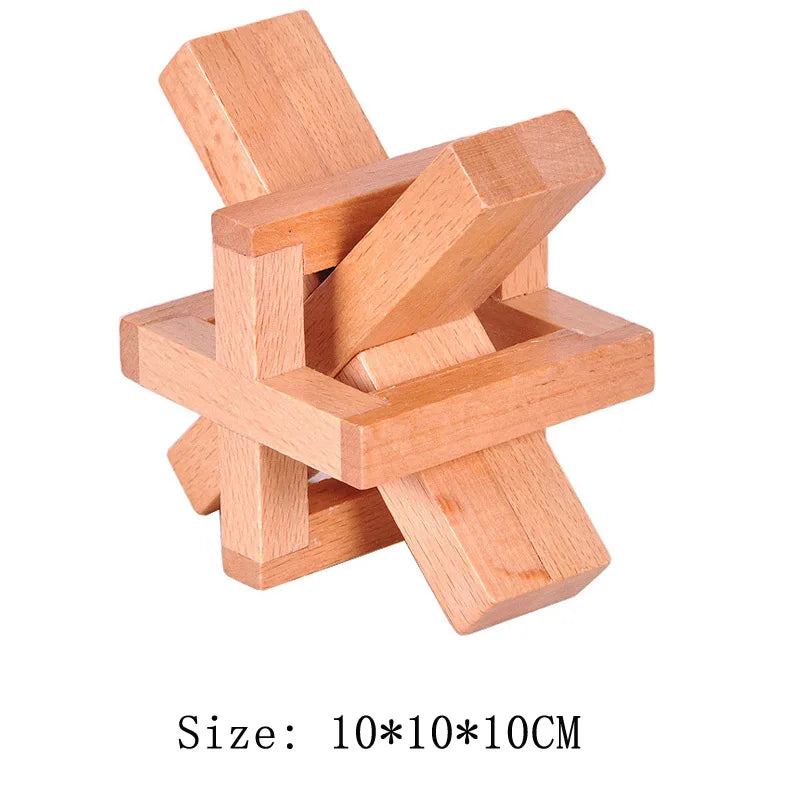 Wooden Brain Puzzle – Smart Fun for All Ages