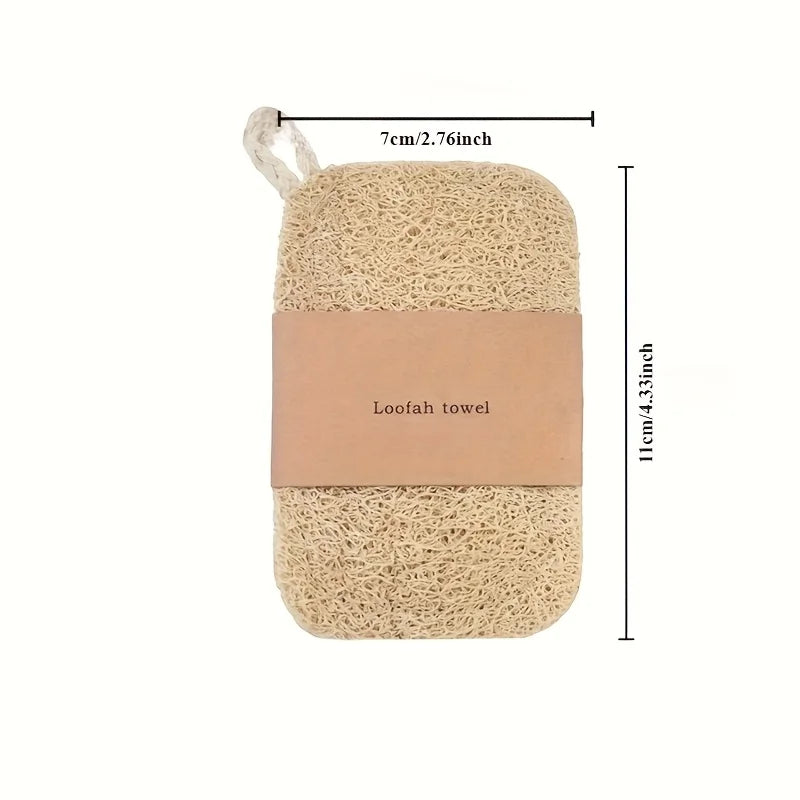 Natural Loofah Dish Sponge – Plant-Fiber Kitchen Scrubber