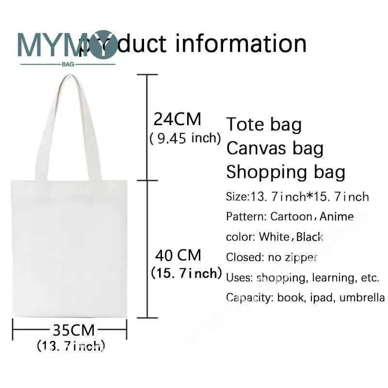 Reusable Canvas Tote Bag
