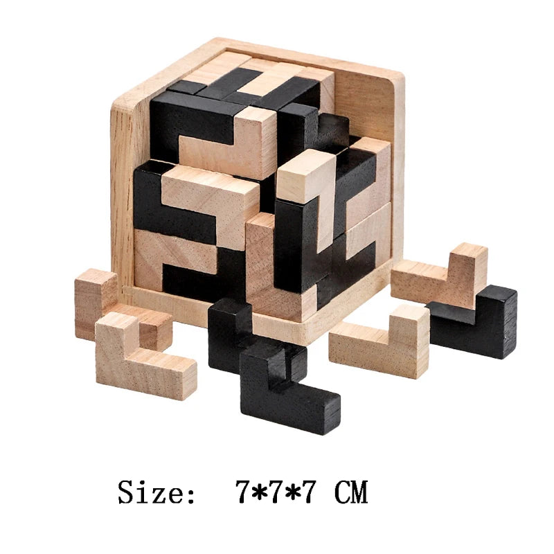 Wooden Brain Puzzle – Smart Fun for All Ages