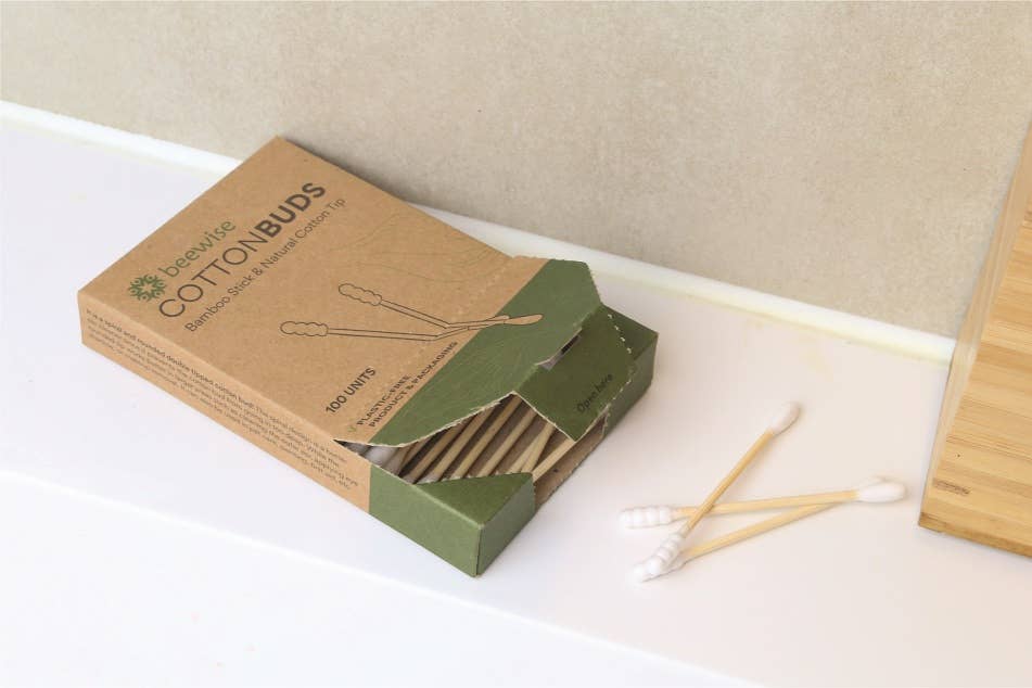 Bamboo Cotton Buds | Plastic-Free Swabs