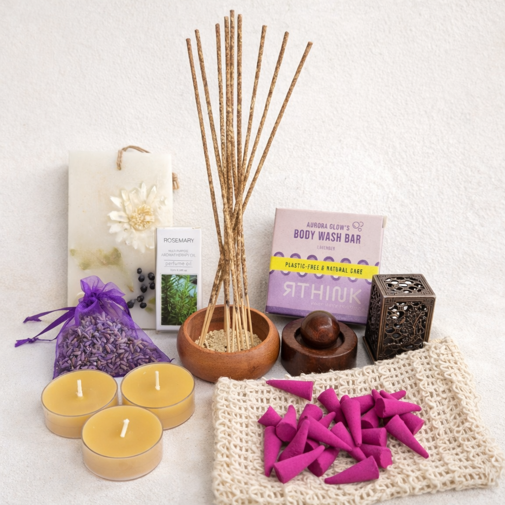 Eco Haven Aromatherapie- und Selbstpflege-Geschenkset