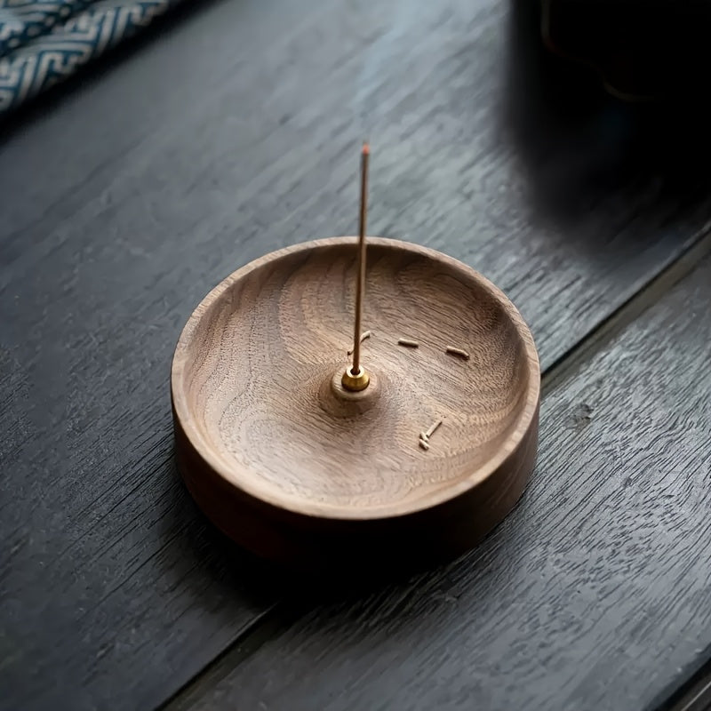 Natural Wood Incense burner