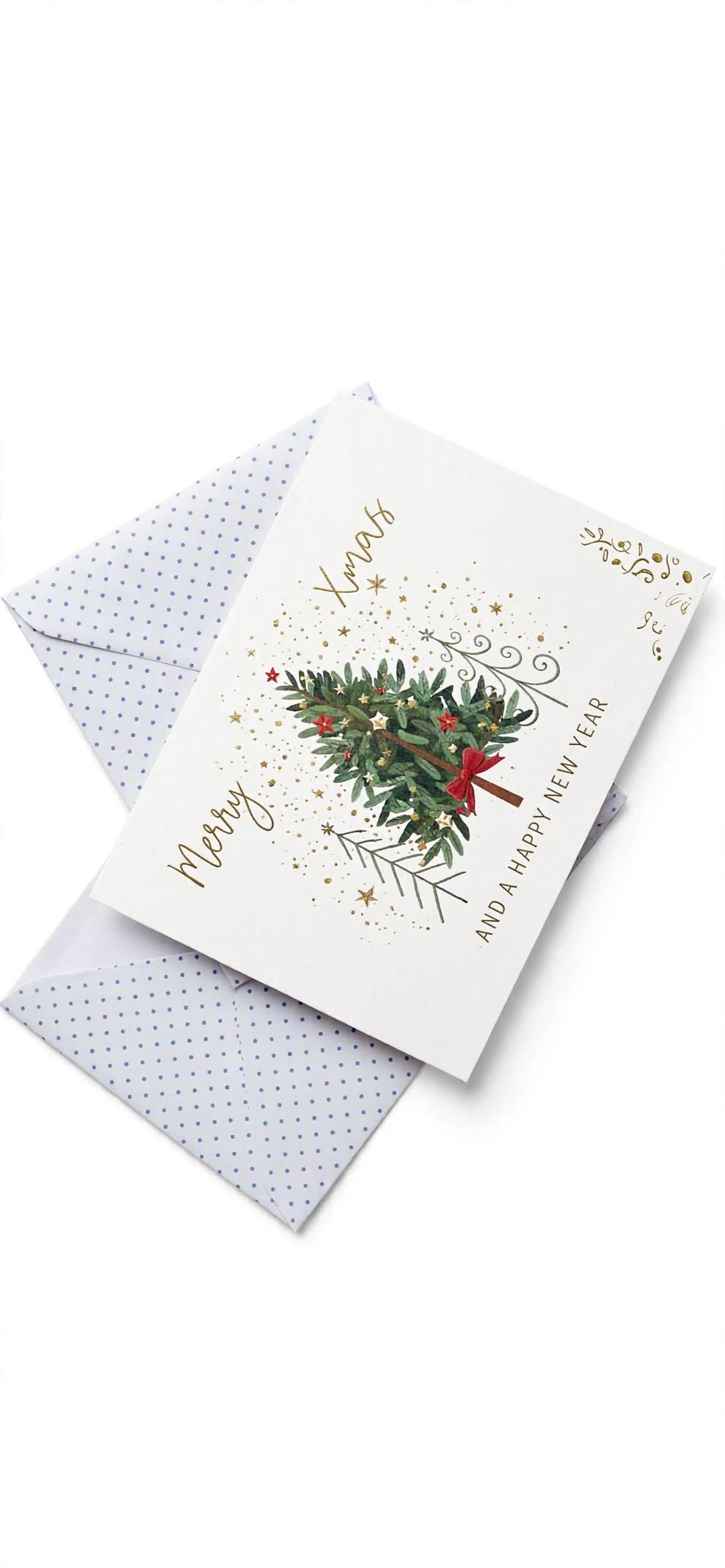 Add a Christmas Card to Your Order – Random Festive Design