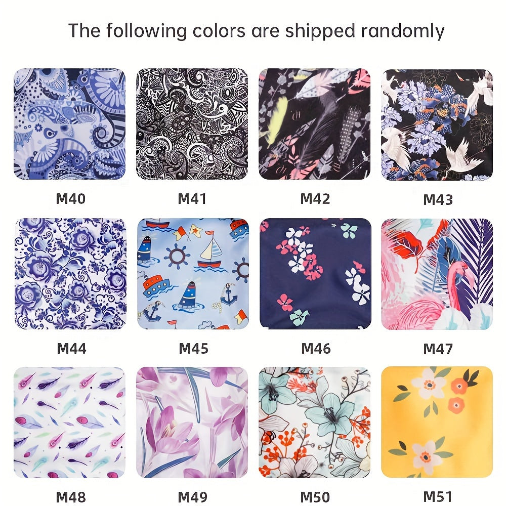 5pcs/10pcs Reusable Sanitary Menstrual Pad, Bamboo Cloth Pads For Heavy Flow Large Sanitary Pads Set With Wings For Women, Washable Overnight Cloth Panty Liners Period Pads