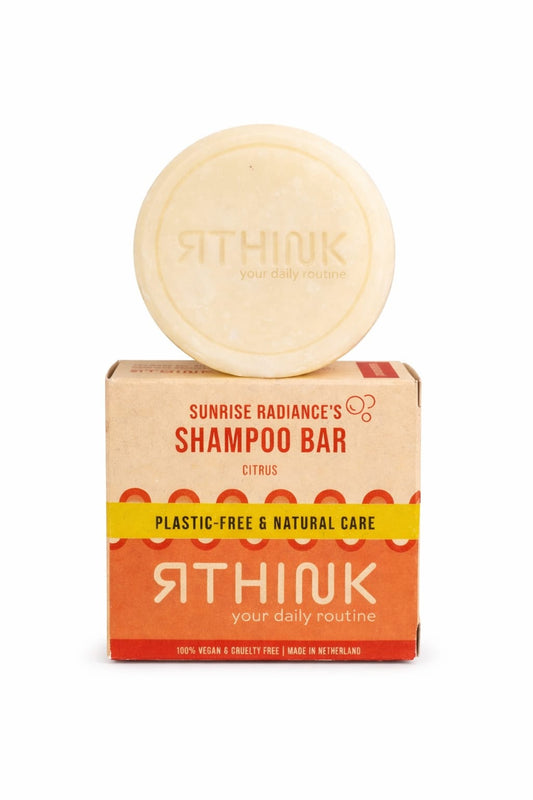 Shampoo Bar – Sunrise Radiance | Citrus | Plastic-Free & Vegan – 75g
