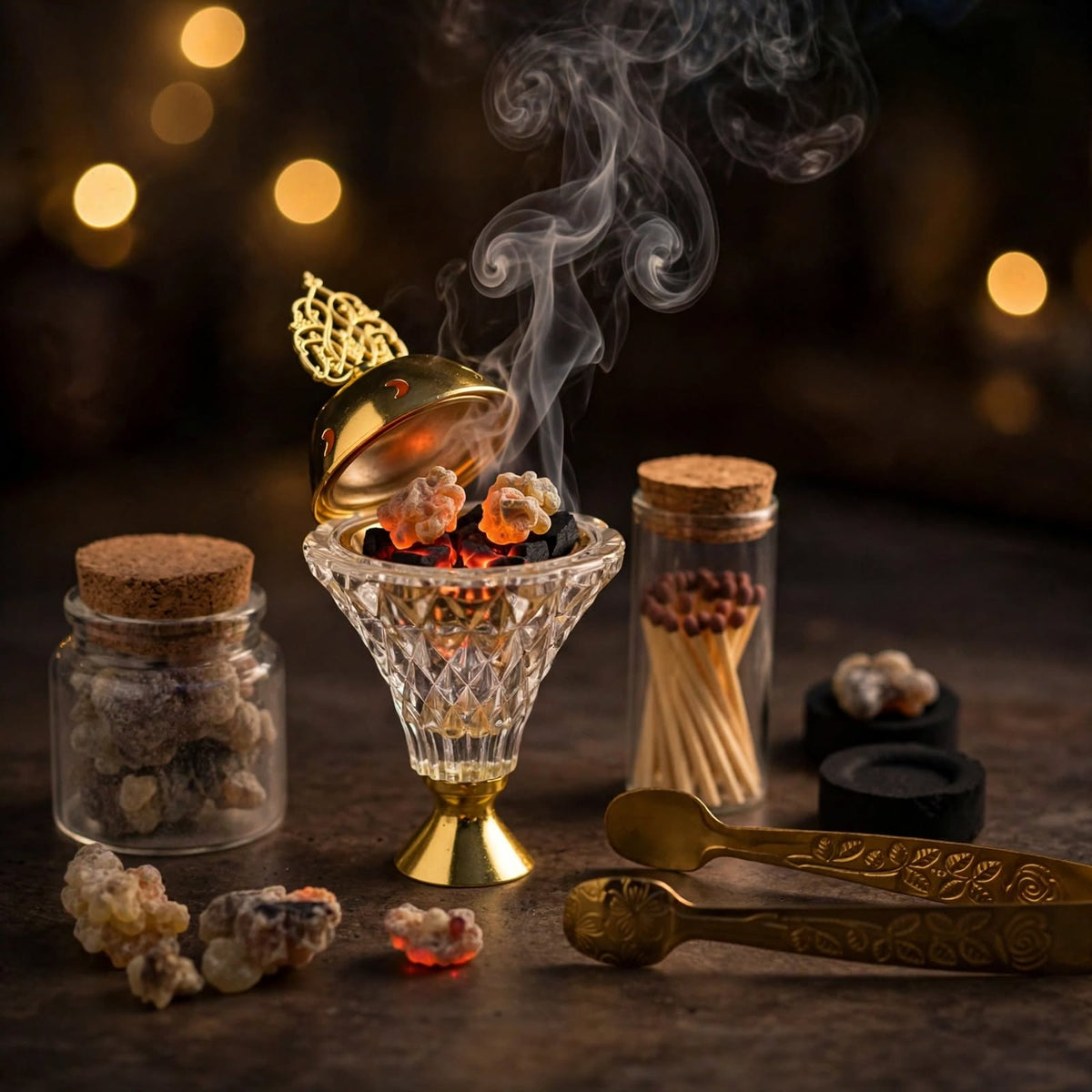 Arabische wellness- en ontspanningsrituelen set