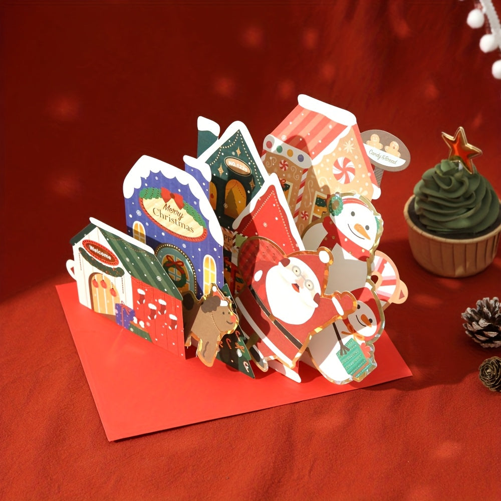 Adorable 3D Christmas Greeting Cards