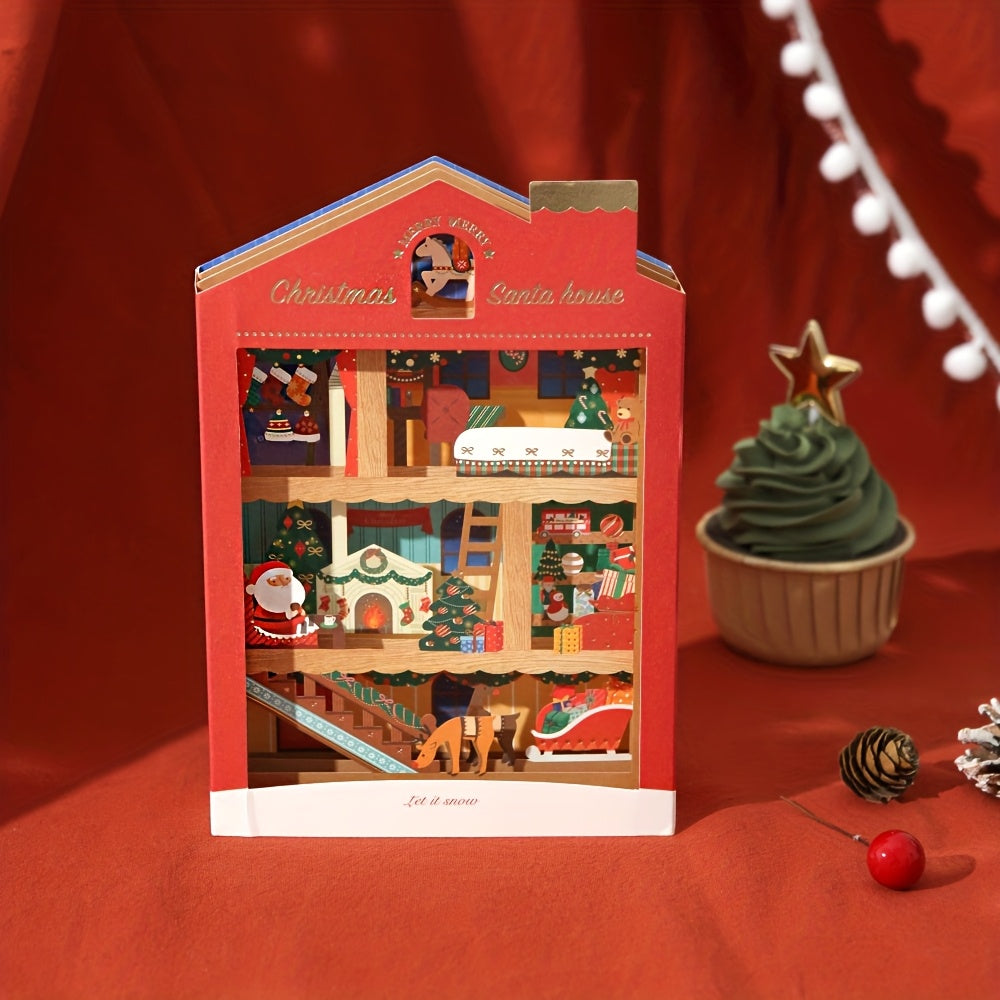 Adorable 3D Christmas Greeting Cards
