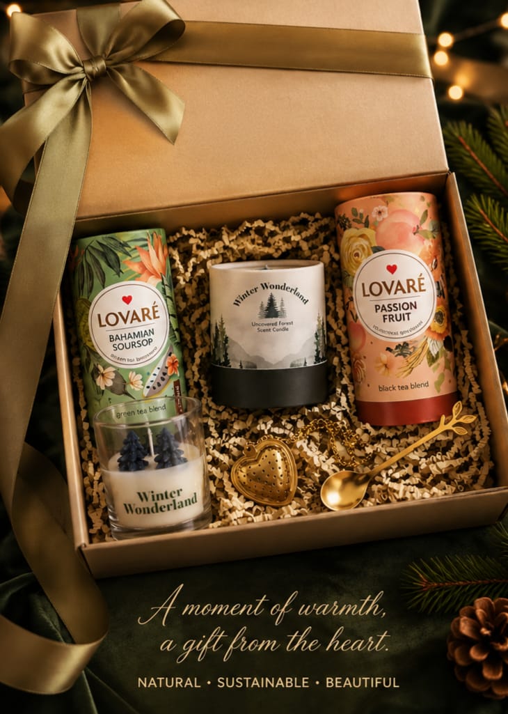 Cozy Christmas Tea Gift Box