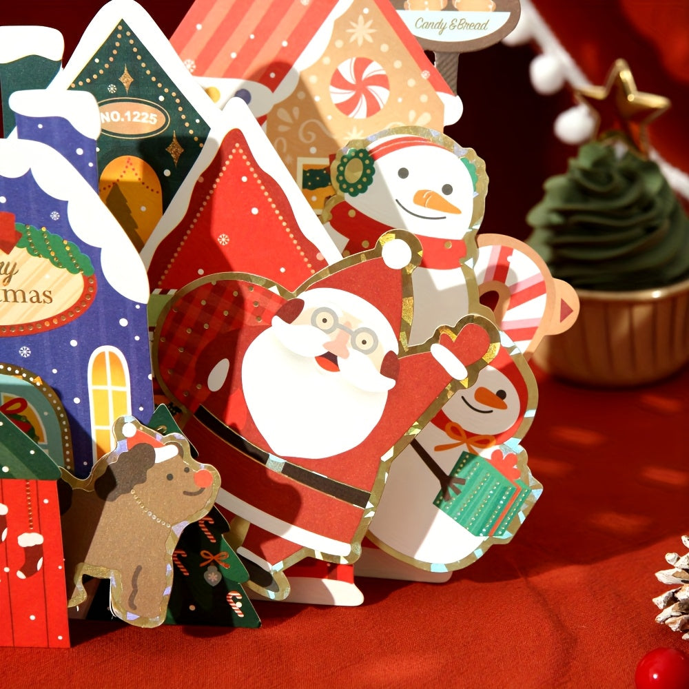 Adorable 3D Christmas Greeting Cards