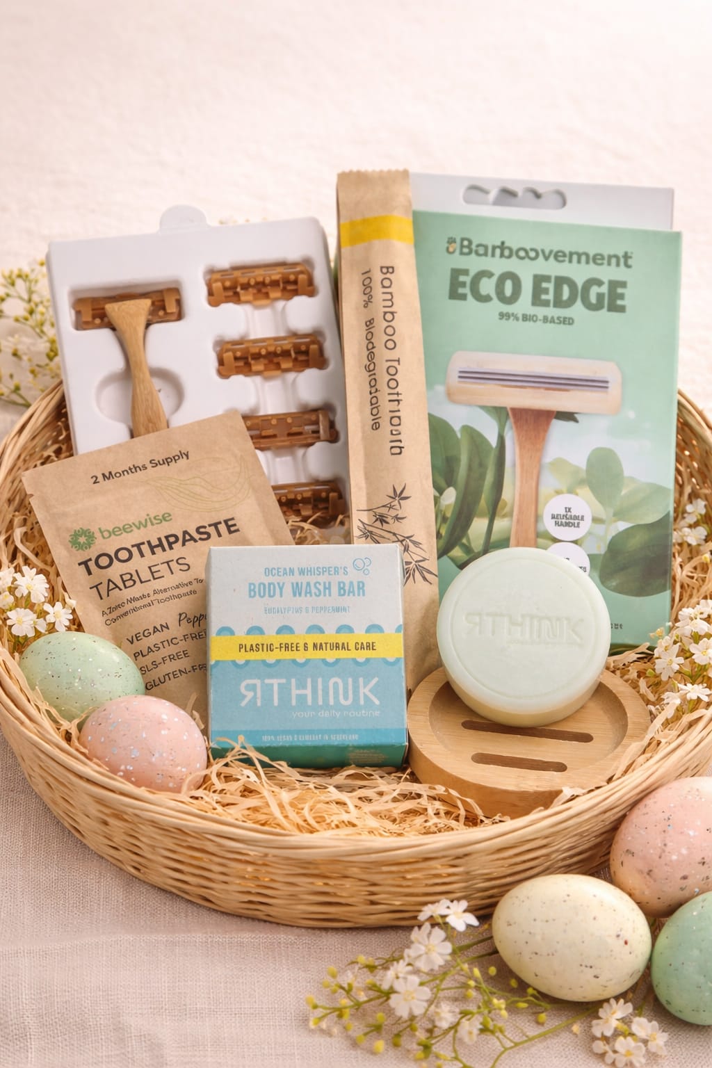 Zero Waste Travel Kit – Duurzame Toilettas Set voor Hem & Haar | Flight Friendly Eco Care Set