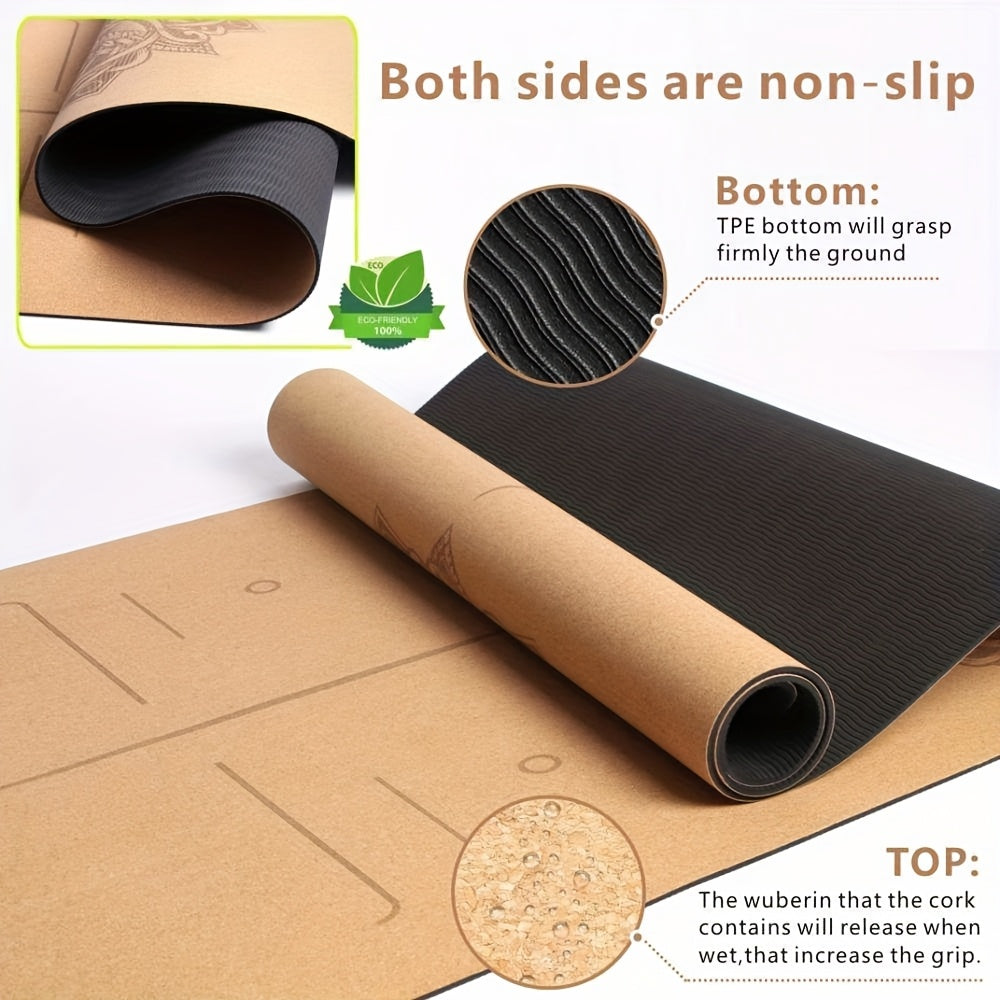 Premium Cork Yoga Mat