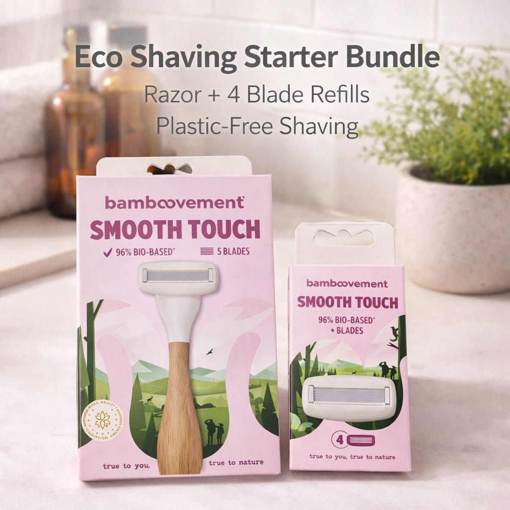 Eco Razor Starter Bundle – Sustainable Shaving Made Simple