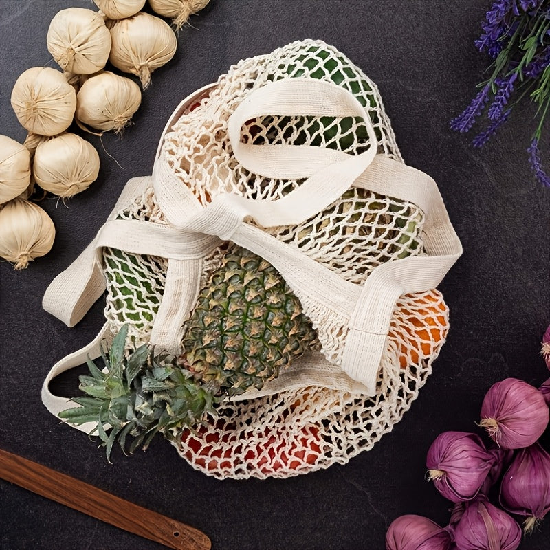 Durable & Eco-Friendly Cotton Mesh Bag